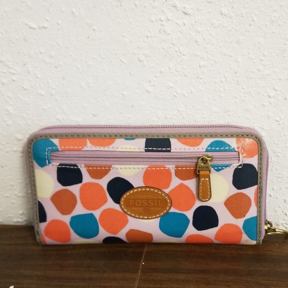 Fossil Key Per Zip Around Wallet - image 3